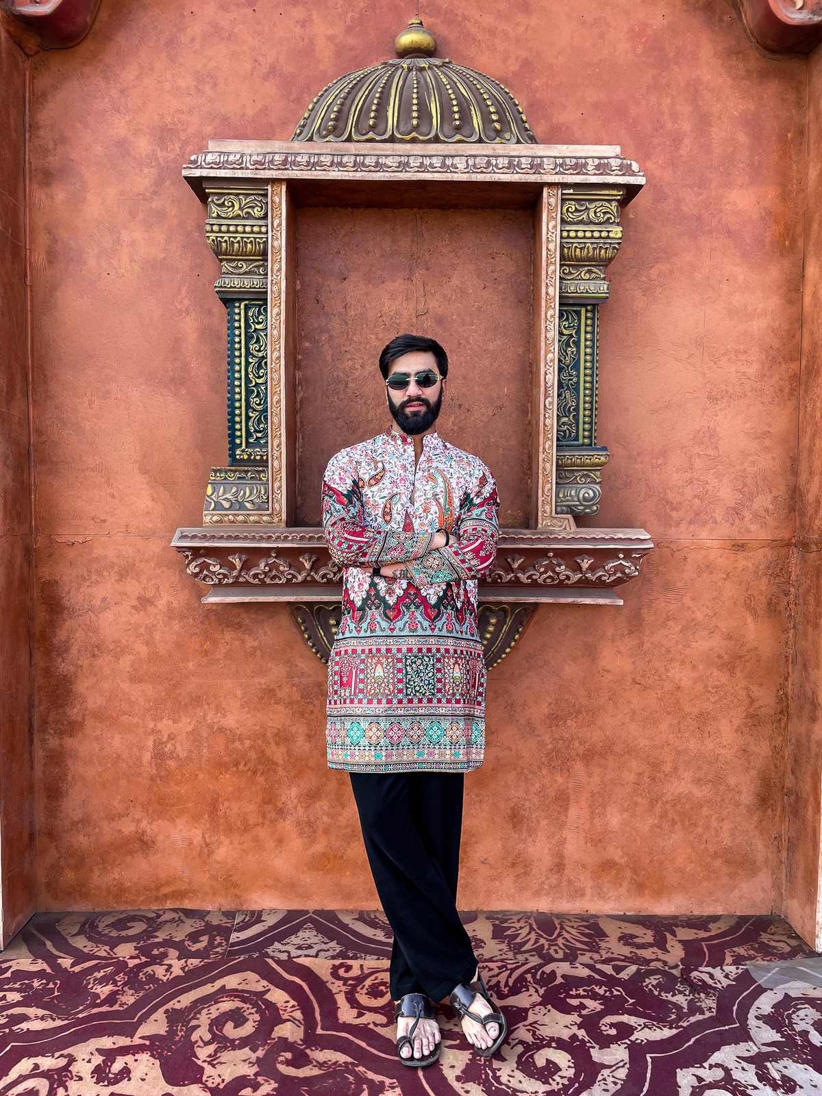RANGMAHAL HERITAGE KURTA WHITE PANTS
