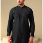 NOIR BLACK MEN'S CO-ORD SET – MINIMAL MODERN FIT