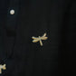 BLACK DRAGONFLY EMBROIDERY WORKED WEDDING KURTA