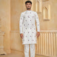 PINE WINE JACQUARD PREMIUM KURTA