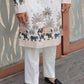 PEAK HATHI JACQUARD DESIGNER KURTA