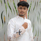 PEAK HATHI JACQUARD DESIGNER KURTA