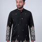 BLACK MIRROR & ZARI EMBROIDERED KURTA