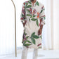 IVORY MODAL, COTTON EMBROIDERY STRAIGHT PRINTED KURTA PANT SET