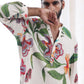 IVORY MODAL, COTTON EMBROIDERY STRAIGHT PRINTED KURTA PANT SET