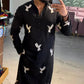 HUMMING BIRDS N SEQUENCE EMBRODARY WORK N PAJAMA SET
