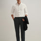 OFF-WHITE STITCHLESS PLACKET PREMIUM WRINKLE-FREE SHIRT