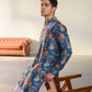 JUAL ELEPHANT BLUE GANGANAGRY KURTA FOR MEN