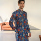 JUAL ELEPHANT BLUE GANGANAGRY KURTA FOR MEN