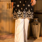 BAGGY ETHNIC PANTS IN WHITE FOR KURTAS WITH ELASTIC AND DRAWSTRING