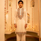 BAGGY ETHNIC PANTS IN WHITE FOR KURTAS WITH ELASTIC AND DRAWSTRING