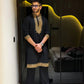 FESTIVAL SPECIAL ROYAL BLACK EMBROIDERED KURTA PAJAMA SET